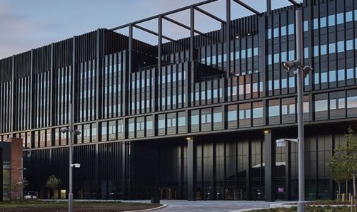 The Nancy Rothwell building at the University of Manchester